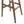 Mid Century Modern Bar Stool Set With Upholstered Seating