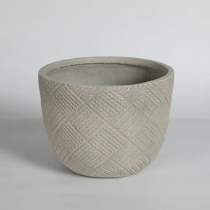Round Concrete Planter Set of 2