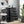 Modern 5-Drawer Black Dresser for Living Room Storage