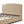 King Size Upholstered Bed Frame With Velvet Fabric Thick Headboard, Solid Wood Base, Camel