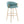 Claire - Contemporary / Glam Fixed Height Bar Stool (Set of 2) Round Footrest (Set of 2)