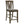 Maxine - 5 Piece Counter Height Dining Set - Brown