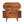 Solid Wood Chestnut Rounded Lid-Up Blanket Box