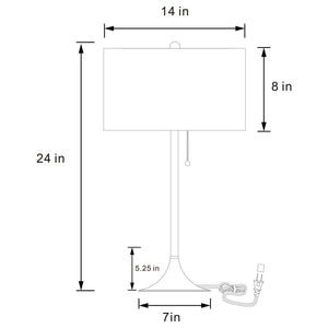 Bellflower - Drum Shade Lamp