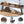 Extra Long Console Table For Living Room - Rustic Brown