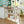 Rustic 3 Piece Stationary Kitchen Island Set With 2 Seatings, With 2 Open Shelves