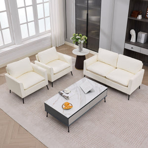 Upholstered Loveseat, For Living Room