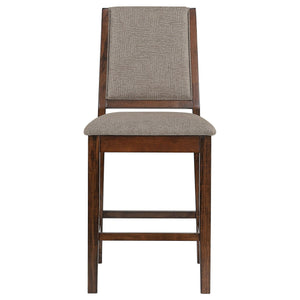 Allen - Upholstered Counter Chair (Set of 2) - Oak