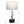 Nightstand Desk Lamp With Twisted Base - White