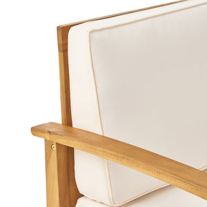 Perla Contemporary Club Chair with Water Resistant Cushion
