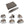 13' X 7.7' Outdoor Pergola Sun Shade Cover Cloth Patio Canopy Hdpe Permeable With Grommets - Brown