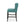 Vienna Fabric Tufted Counter Stool With Nailhead Accents (Set of 2)