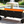 Big Large Capacity Folding Wagon Cart with Extender (Black + Orange)