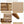 TOPMAX Acacia Wood Chaise Lounge