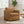 Darien Tan Leather Swivel Chair