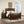 3 Piece Bedroom Set, Traditional Bed With 2 Nightstands