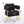 Modern Decorative Chair Teddy Fleece Upholstered And Metal Foot
