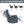 Blue Heat Massage Manual Recliner Chair with Rocker and Swivel