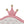 Lovely Crown Fantasy Princess Bed With Tufted Headboard