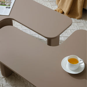 L-Shape Coffee Table For Living Room