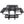 Square Outdoor Steel Picnic Table, With Umbrella Pole