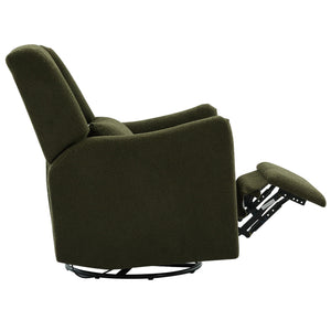 Wide Wingback Swivel Glider Rocker Recliner Chair