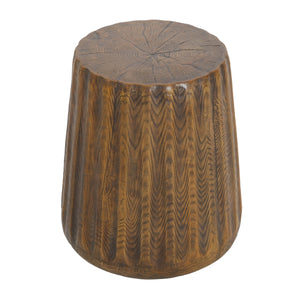 MGO Outdoor Indoor Side Table - Tree Stump Style