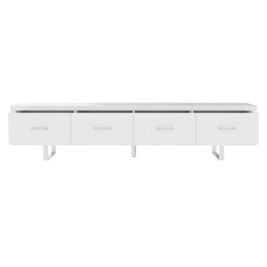 TV Stand With Slatted Drawers