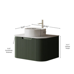 DINA 30" Bathroom Vanity & Sink