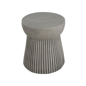 Outdoor Lightweight Concrete Side Table