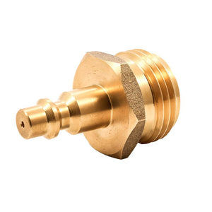 Camco Blow Out Plug - Brass - Quick-Connect Style - TRAPSKI