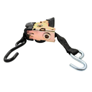 Camco Retractable Tie-Down Straps - 1" Width 6 Dual Hooks - TRAPSKI