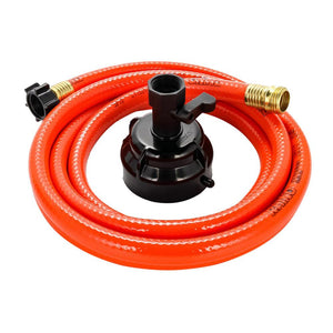 Camco RhinoFlex 10 Clean Out Hose w/Rinser Cap - 5/8" Internal Diameter - TRAPSKI