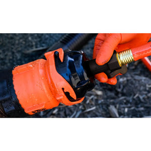 Camco RhinoFlex 10 Clean Out Hose w/Rinser Cap - 5/8" Internal Diameter - TRAPSKI