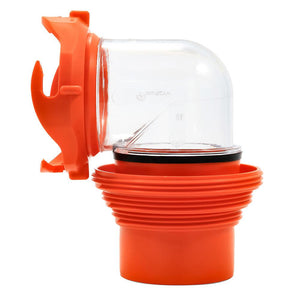 Camco RhinoFLEX Elbow 4 In 1 Adapter w/Swivel Bayonet Fitting - TRAPSKI