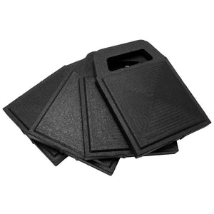 Camco Stabilizer Jack Pads - Rubber - 6.2" x 6.2" *4-Pack - TRAPSKI