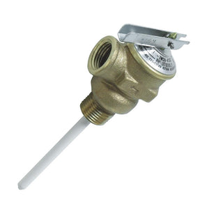 Camco Temperature & Pressure Relief Valve - 1/2" Valve w/4" Probe - TRAPSKI