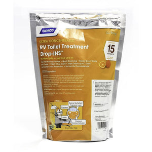 Camco TST Orange RV Toilet Treatment Drop-Ins *15-Pack - TRAPSKI