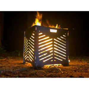 Camco 51251 Outdoor Yard Debris Burn Bin Incinerator with Lid, Small, 22 Inch