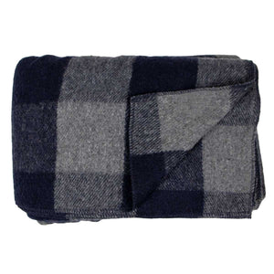 Wool Throw Blanket - White Mountain Woolen