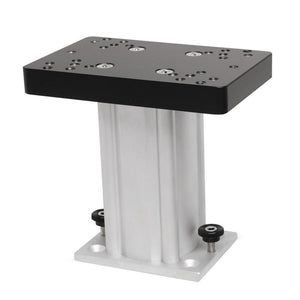 Cannon Aluminum Fixed Base Downrigger Pedestal - 6" - TRAPSKI