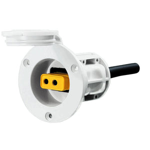 Cannon Flush Mount Power Port - White - TRAPSKI