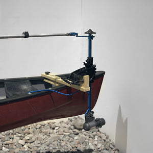 Canoe Motor Mounting Plate - TRAPSKI