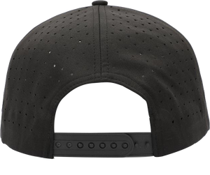 Skull And Crossbones Black Golf Hat