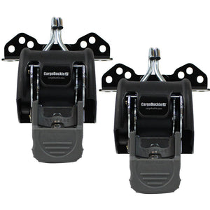 CargoBuckle Universal Ladder Rack Tie-Down System - 2" Retractable Tie-Down - 1 Pair - TRAPSKI