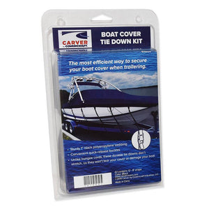 Carver Boat Cover Tie Down Kit - TRAPSKI