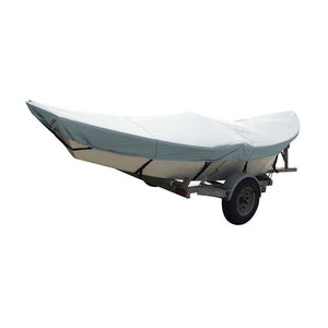 Carver Poly-Flex II Styled-to-Fit Boat Cover f/16 Drift Boats - Grey - TRAPSKI