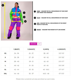 Catalina Wine Mixer - Shaped Women's Ski Suit - TRAPSKI