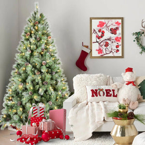 7.5FT Christmas Tree with 450 Warm Lights