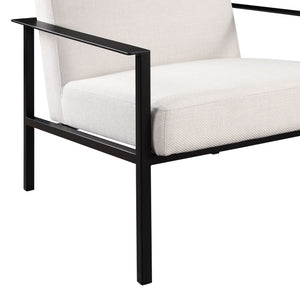 Millie - Stationary Accent Chair - Off White